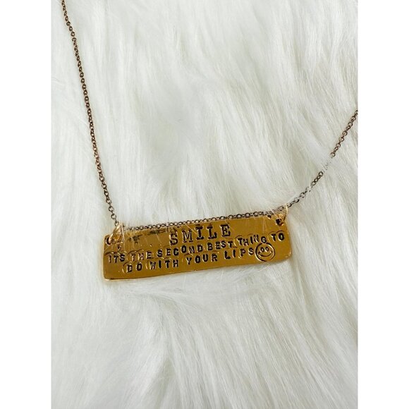 Alisa Michelle Smile Necklace - Picture 2 of 6